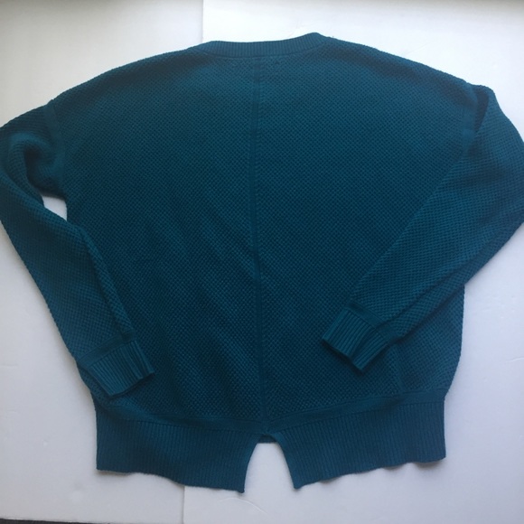 Loft Sweater Sz XS Jewel Toned Blue/Green Color - Picture 2 of 6